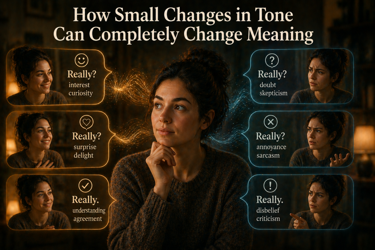 How Small Changes in Tone Can Completely Change Meaning